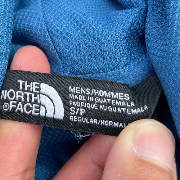 Blue The North Face Zip Up Hoodie (S) - Picture 4 of 4